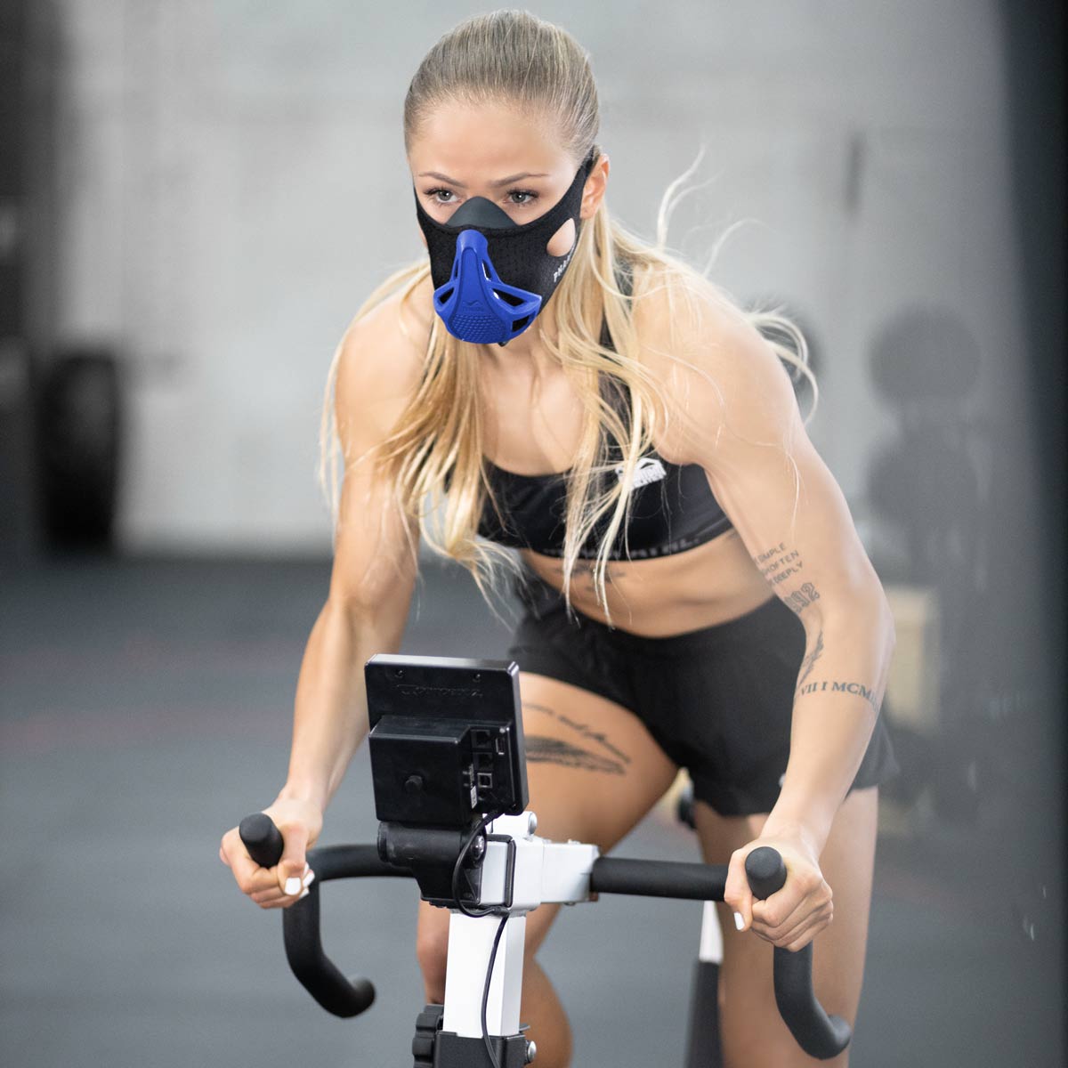 Phantom Athletics Trainingsmaske Mystery Mask - Blau