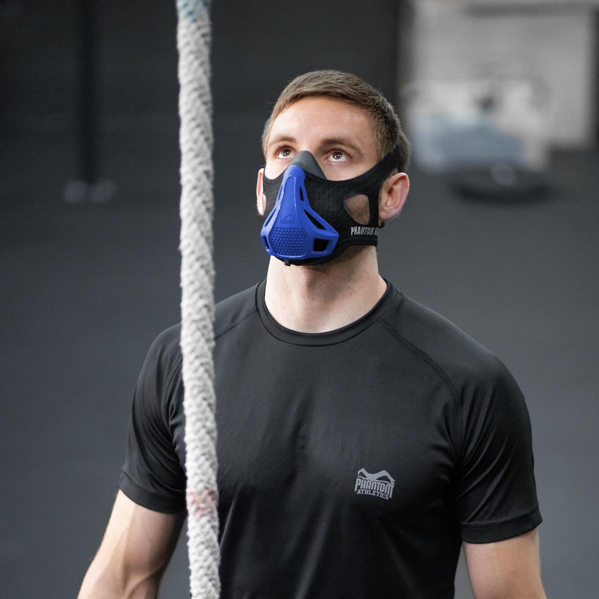 Phantom Athletics Trainingsmaske Mystery Mask - Blau