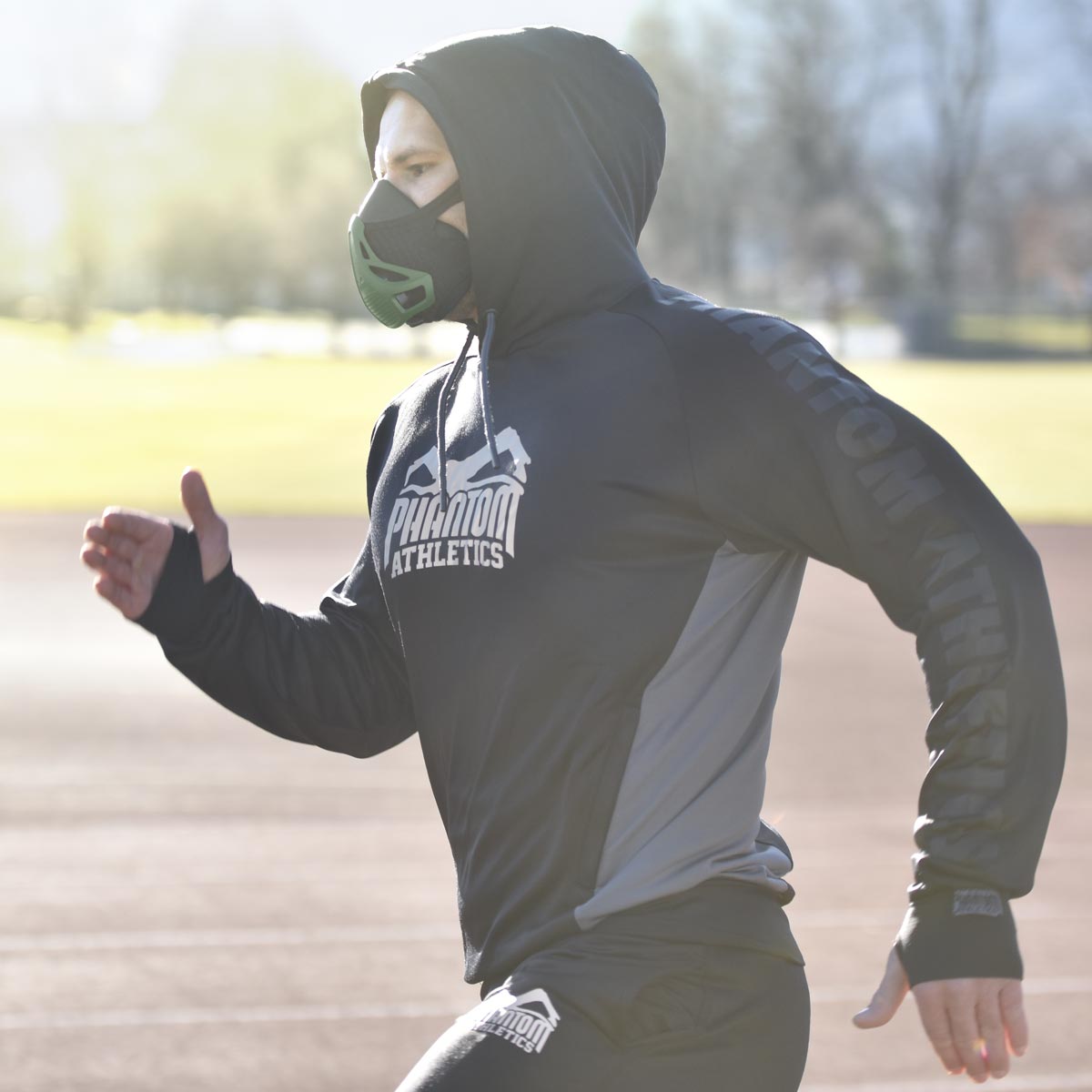 Phantom Athletics Trainingsmaske Mystery Mask - Grün