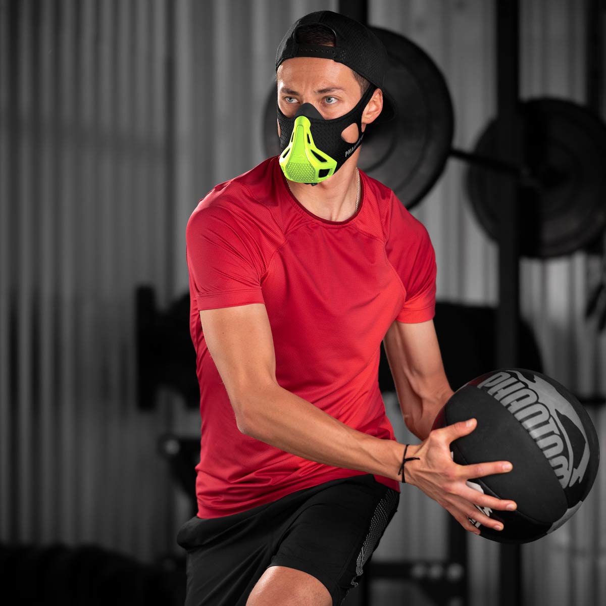 Phantom Athletics Trainingsmaske Mystery Mask - Neon