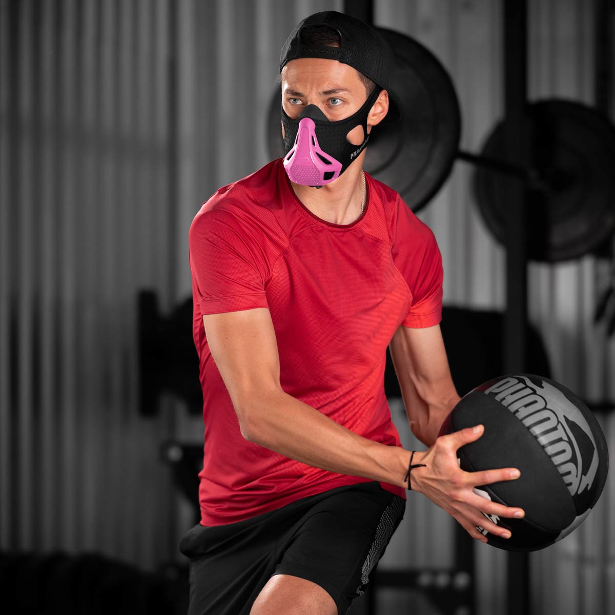 Phantom Athletics Trainingsmaske Mystery Mask - Rosa