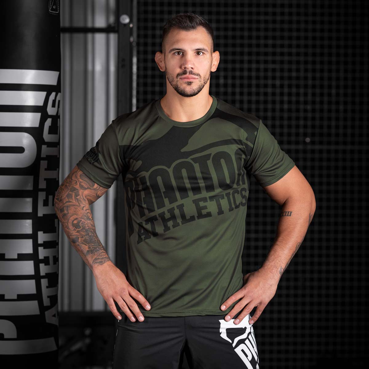 Phantom Athletics T-Shirt EVO Supporter - Dunkelgrün