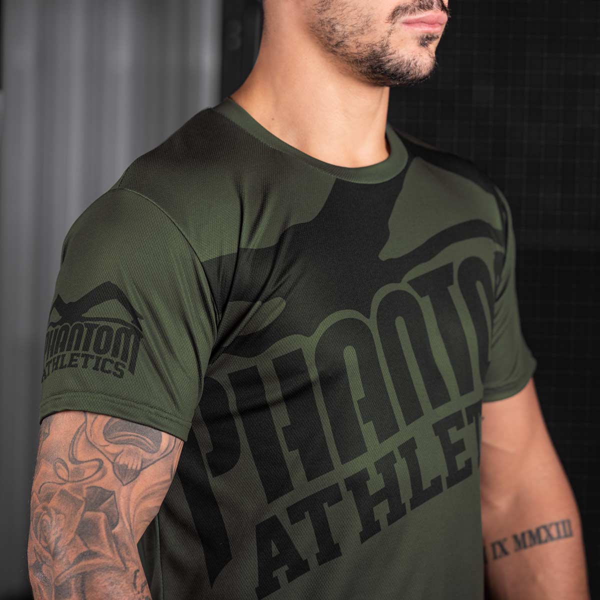 Phantom Athletics T-Shirt EVO Supporter - Dunkelgrün