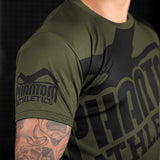 Phantom Athletics T-Shirt EVO Supporter - Dunkelgrün