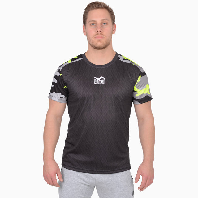Phantom Athletics Trainingsshirt EVO Camo - Neon