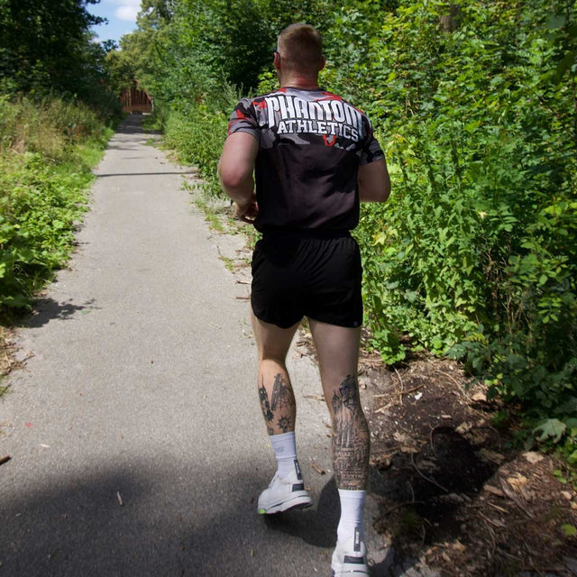 Phantom Athletics Trainingsshirt EVO Camo - Rood