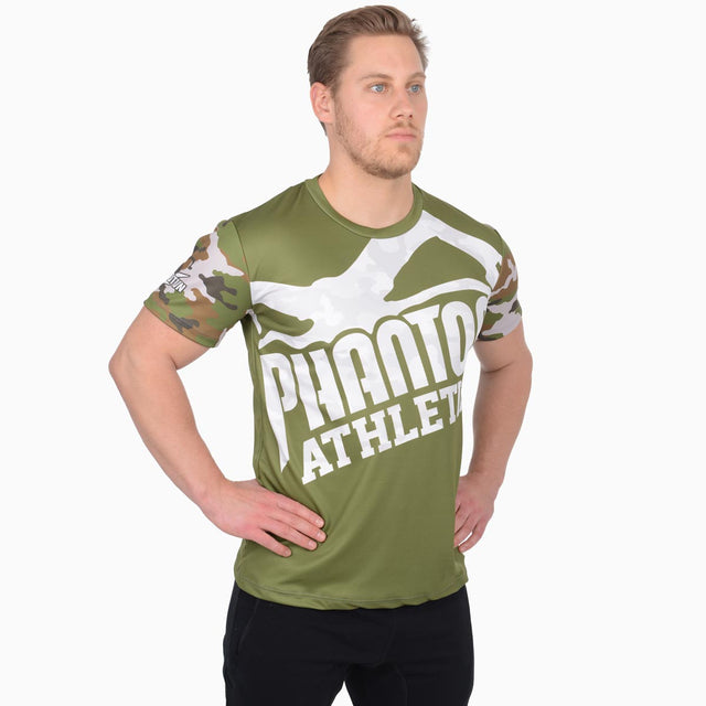 Phantom Athletics T-Shirt EVO Warfare - Army Camo