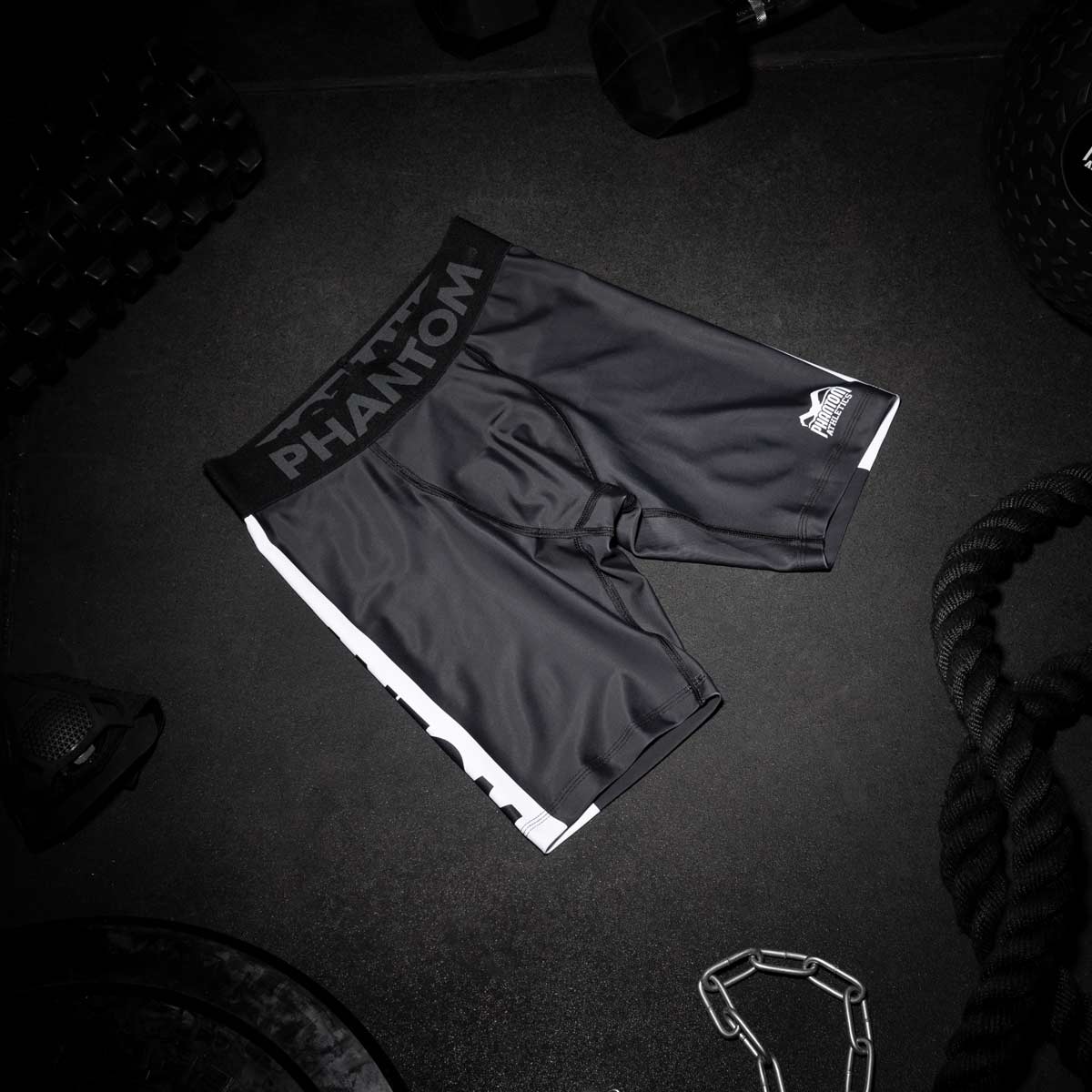 Phantom Athletics Kompressionsshorts Vector Apex - Schwarz