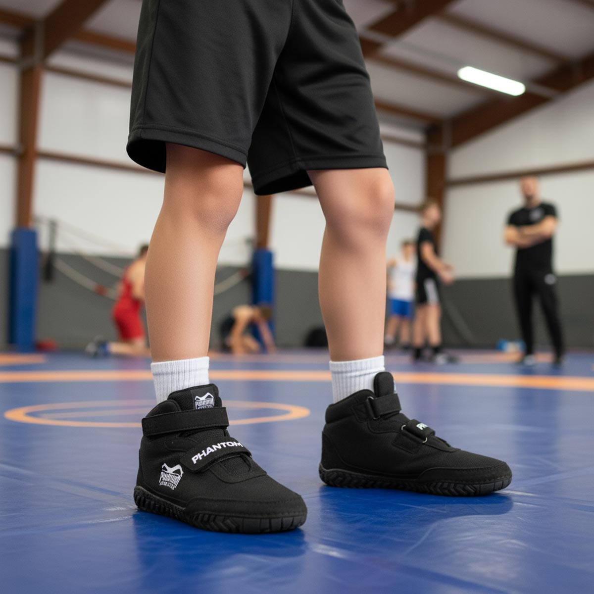 Phantom Athletics Ringerschuhe Rookie Kinder - Schwarz