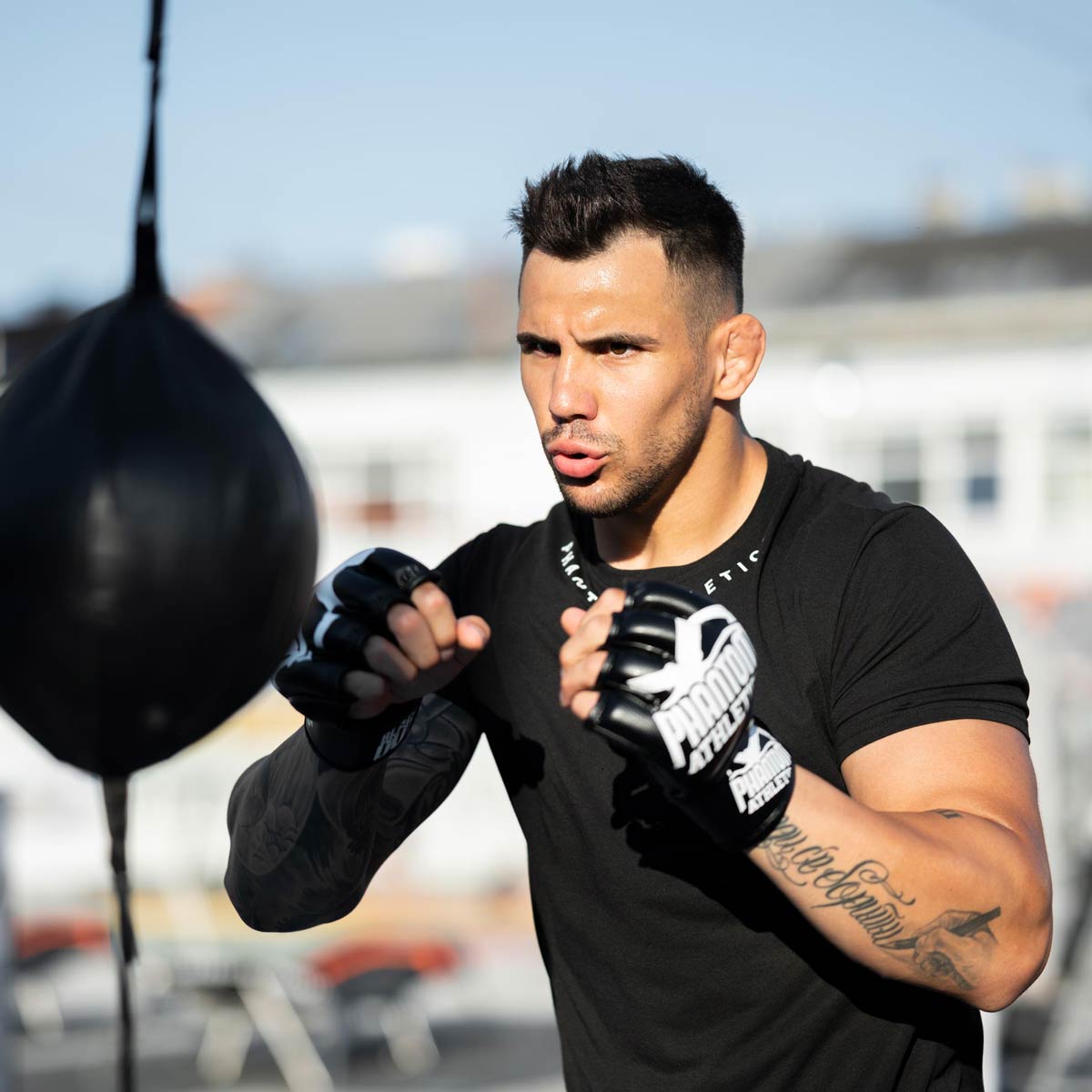 Phantom Athletics MMA-Handschuhe Blackout