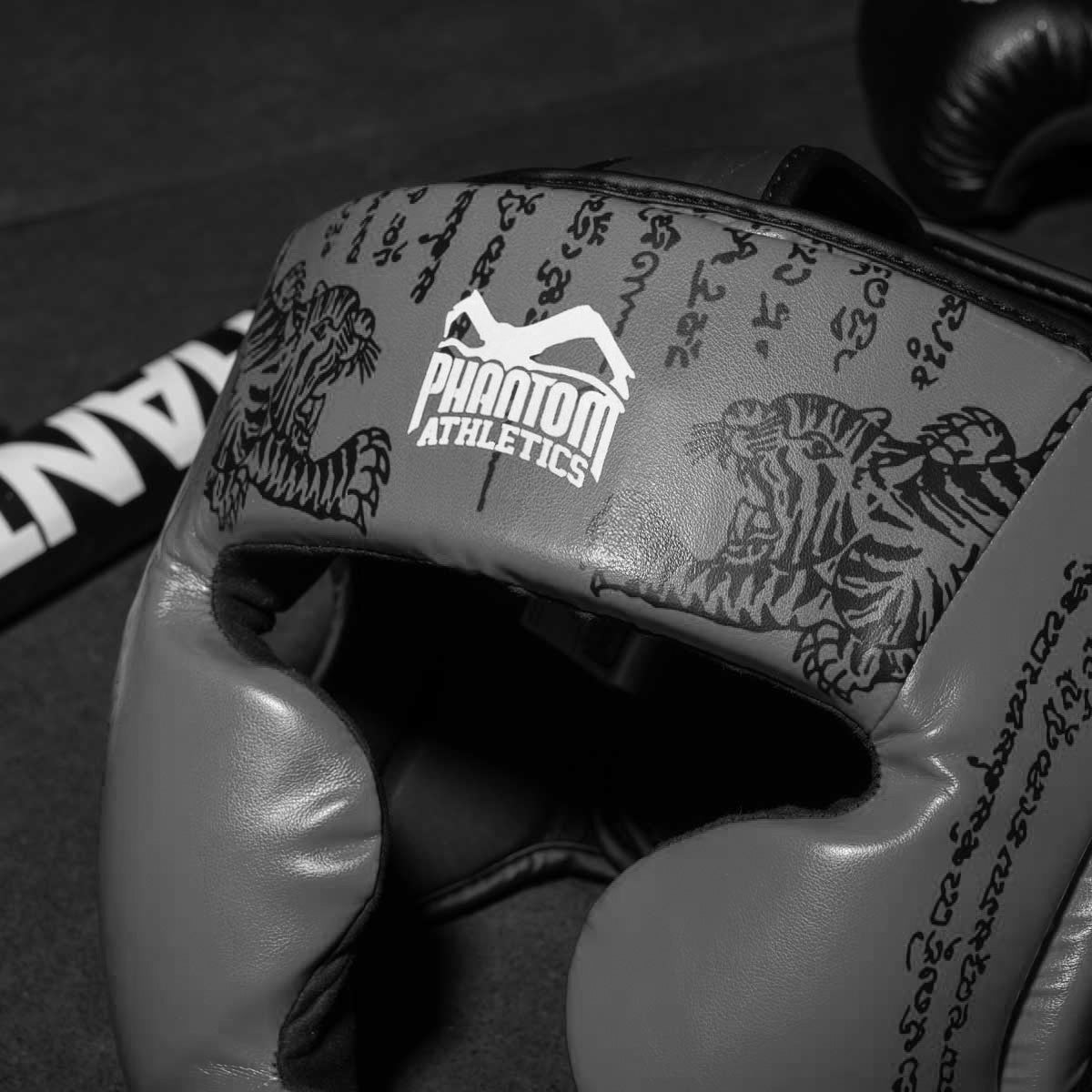 Phantom Athletics Kopfschutz Muay Thai - Grau