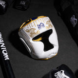 Phantom Athletics Kopfschutz Muay Thai - Weiß/Gold