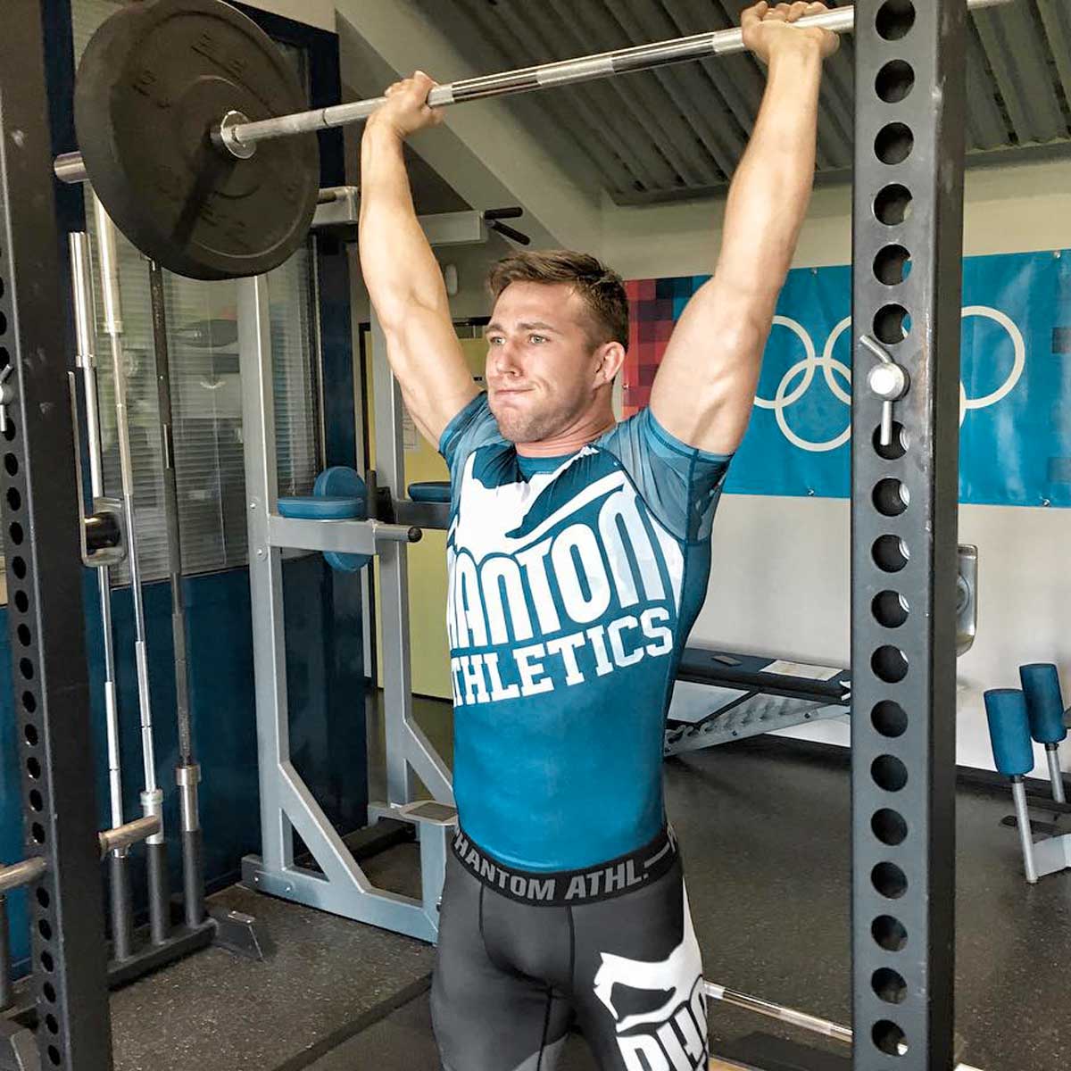 Phantom Athletics Rashguard Warfare - Marineblau Camo