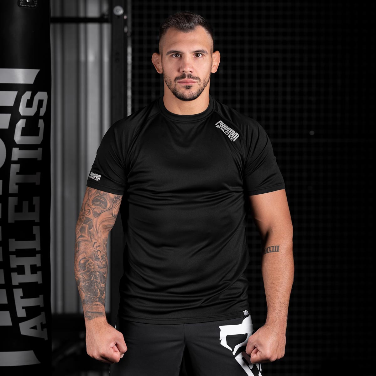 Phantom Athletics T-Shirt Tactic Kurzarm - Schwarz