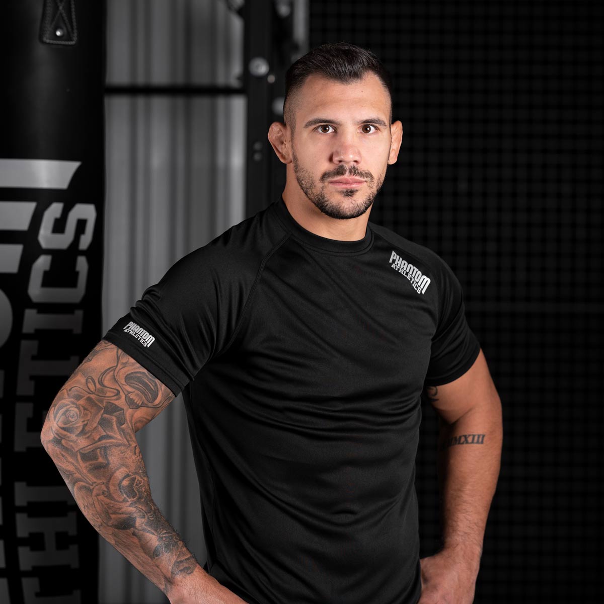 Phantom Athletics T-Shirt Tactic Kurzarm - Schwarz