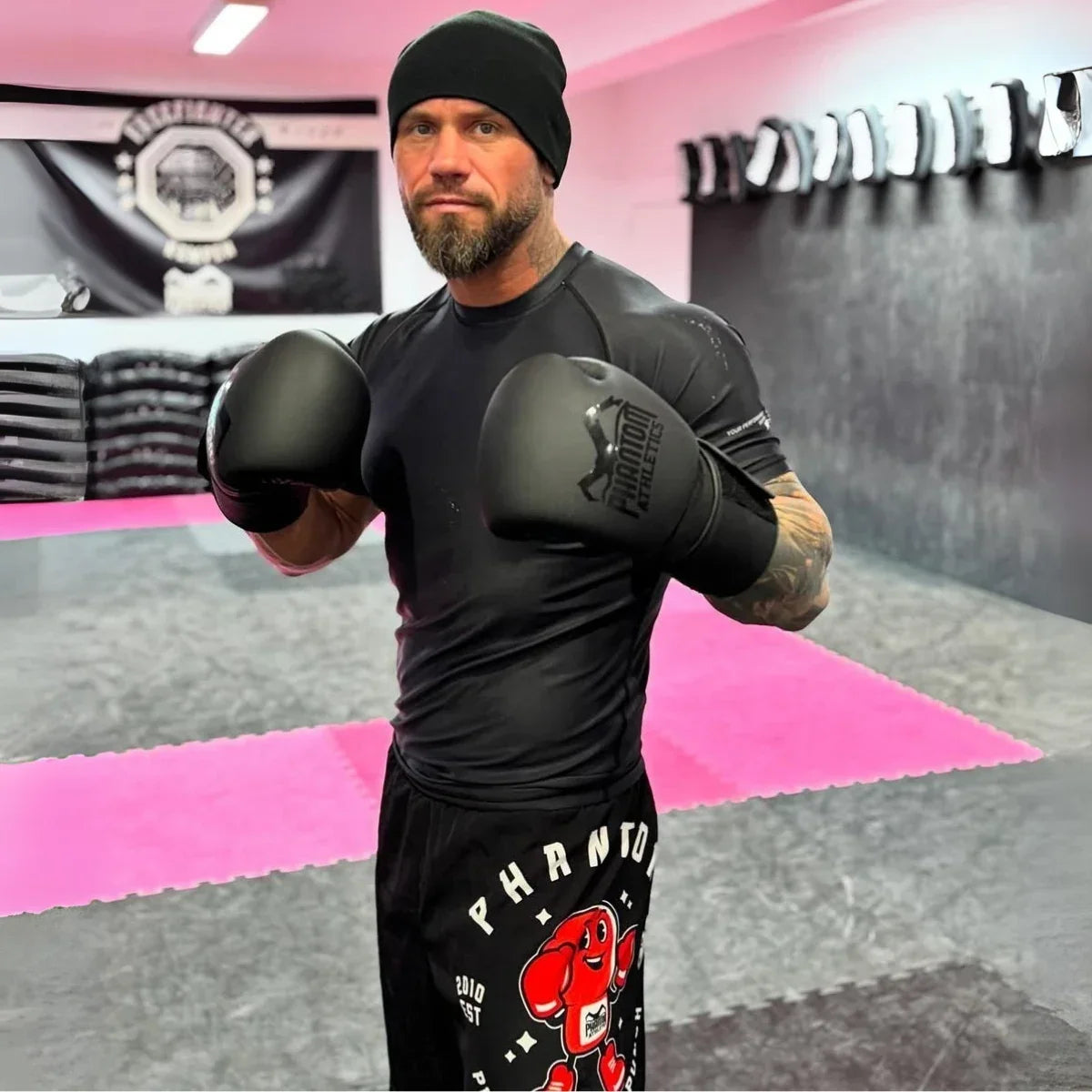 Phantom Athletics Boxhandschuhe Elite ATF - Schwarz