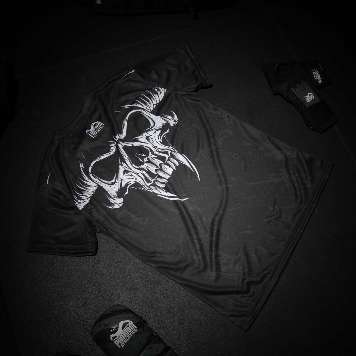 Phantom Athletics T-Shirt EVO Diablo - Schwarz/Weiß