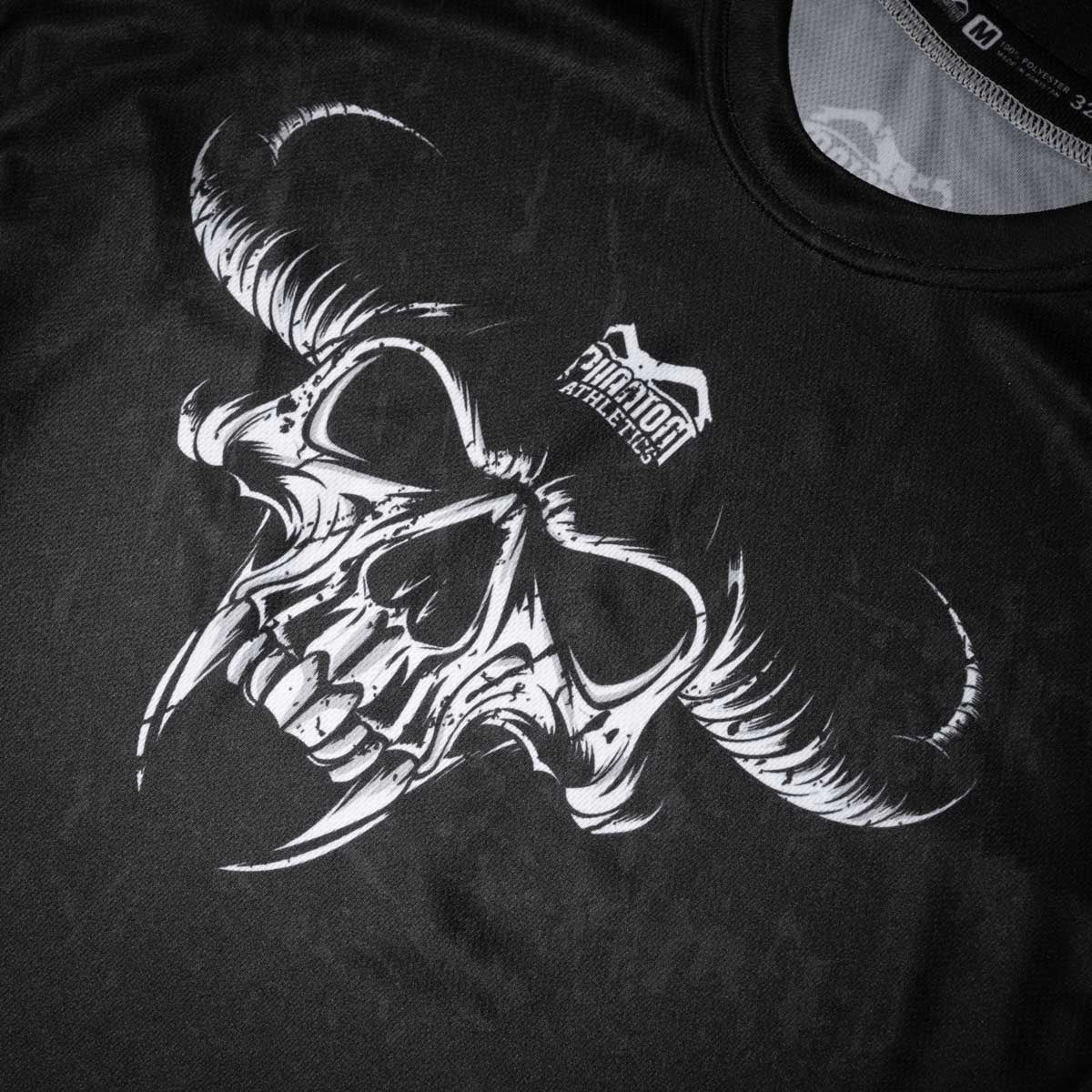 Phantom Athletics T-Shirt EVO Diablo - Schwarz/Weiß