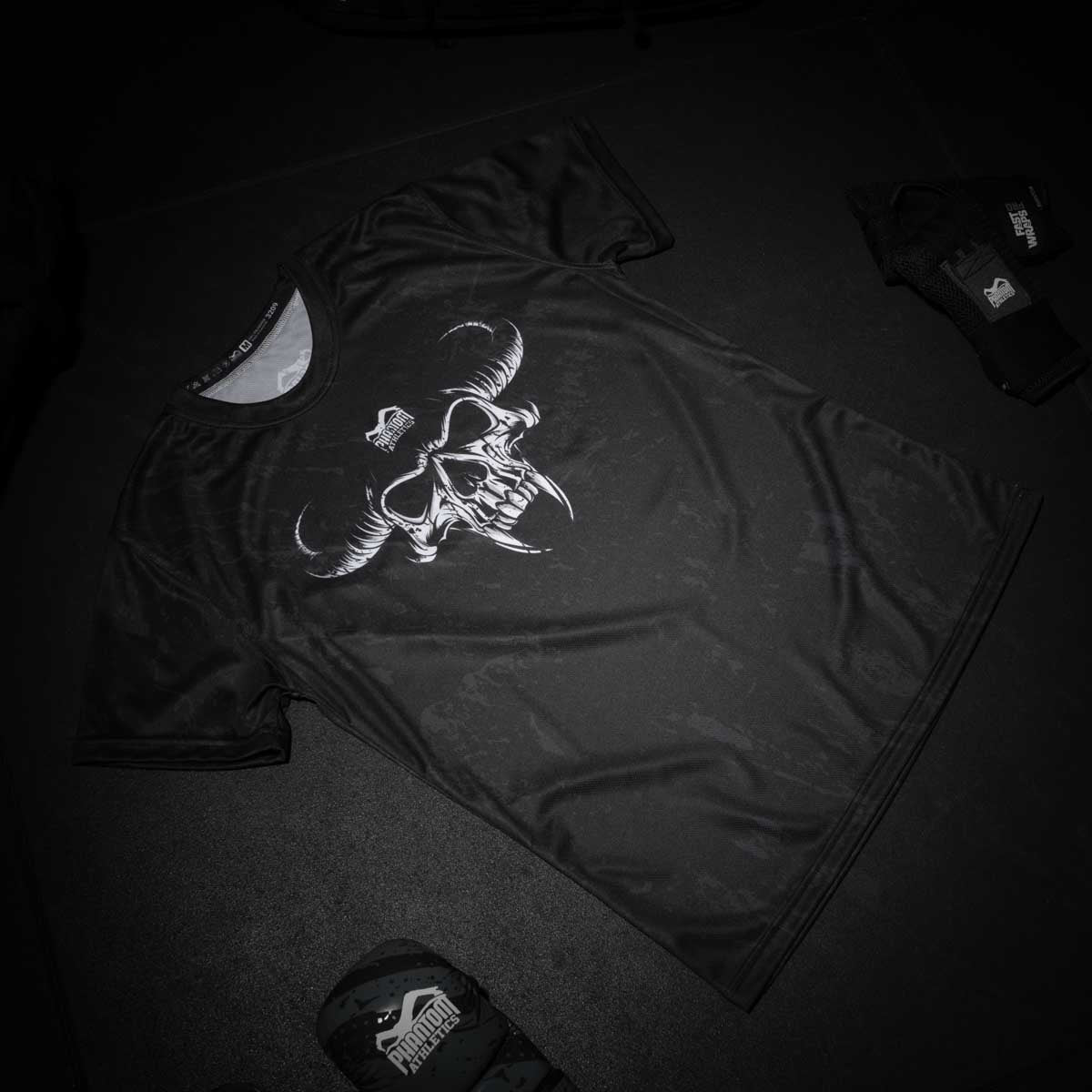 Phantom Athletics T-Shirt EVO Diablo - Schwarz/Weiß