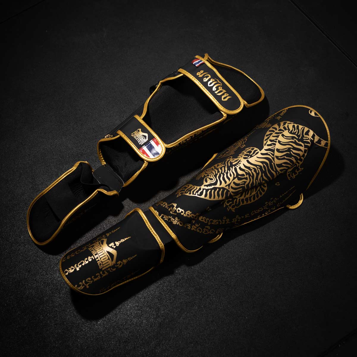 Phantom Athletics Schienbeinschoner Muay Thai - Schwarz/Gold