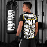 Phantom Athletics T-Shirt MMA Sports - Schwarz