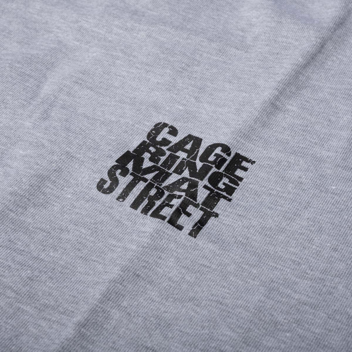 Phantom Athletics T-Shirt Cage Ring Mat Street - Grau