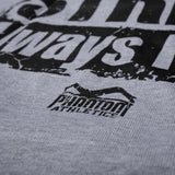 Phantom Athletics T-Shirt Cage Ring Mat Street - Grau