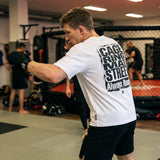 Phantom Athletics T-Shirt Cage Ring Mat Street - Weiß