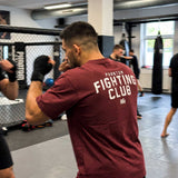 Phantom Athletics T-Shirt FIGHTING CLUB Oversize Heavy - Bordeaux Rot