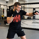 Phantom Athletics T-Shirt Germany Never Back Down - Schwarz/Rot