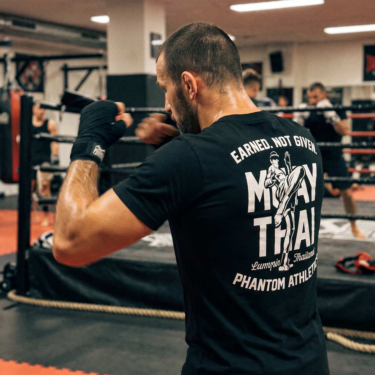 Phantom Athletics T-Shirt Bangkok - Schwarz