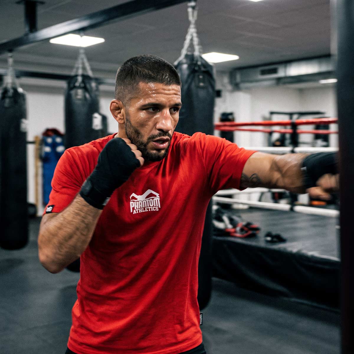 Phantom Athletics T-Shirt Team - Rot