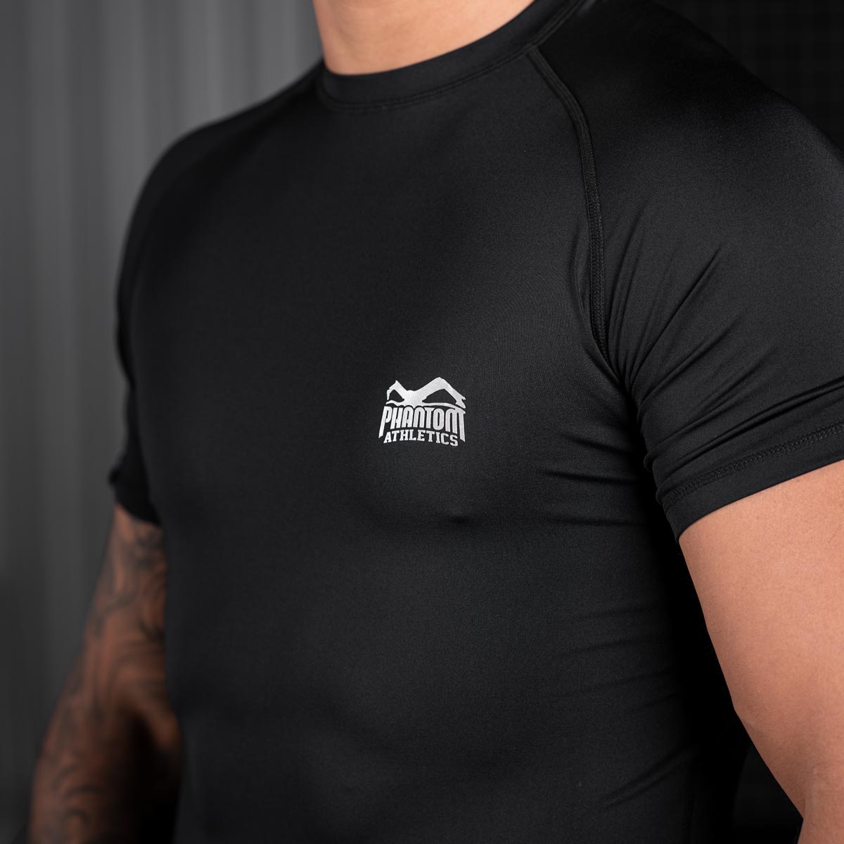 Phantom Athletics Rashguard Tactic Lange Ärmel - Schwarz