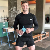 Phantom Athletics Rashguard Tactic Lange Ärmel - Schwarz