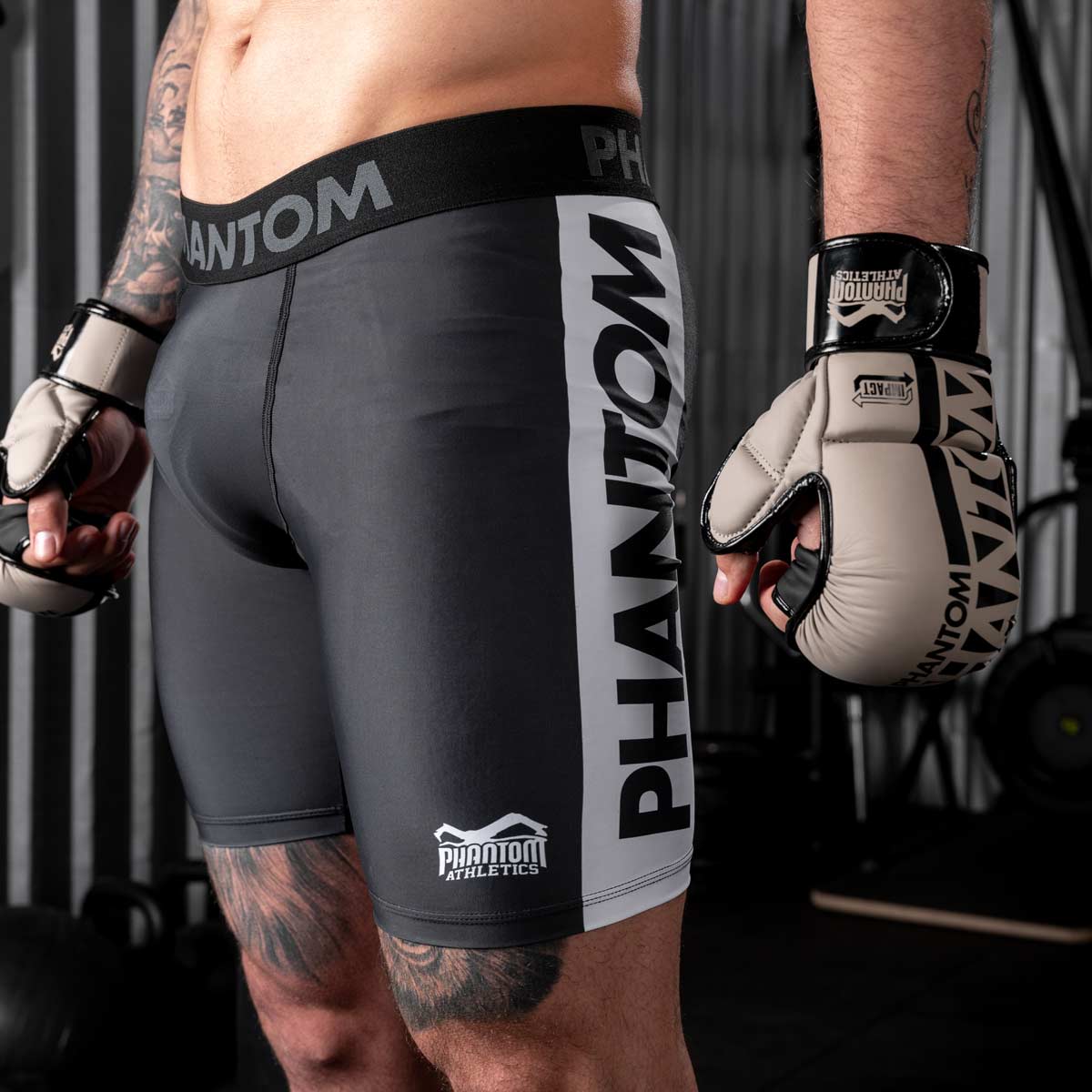Phantom Athletics Kompressionsshorts Vector Apex - Schwarz