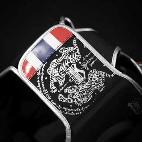 Phantom Athletics Kopfschutz Muay Thai - Schwarz/Silber