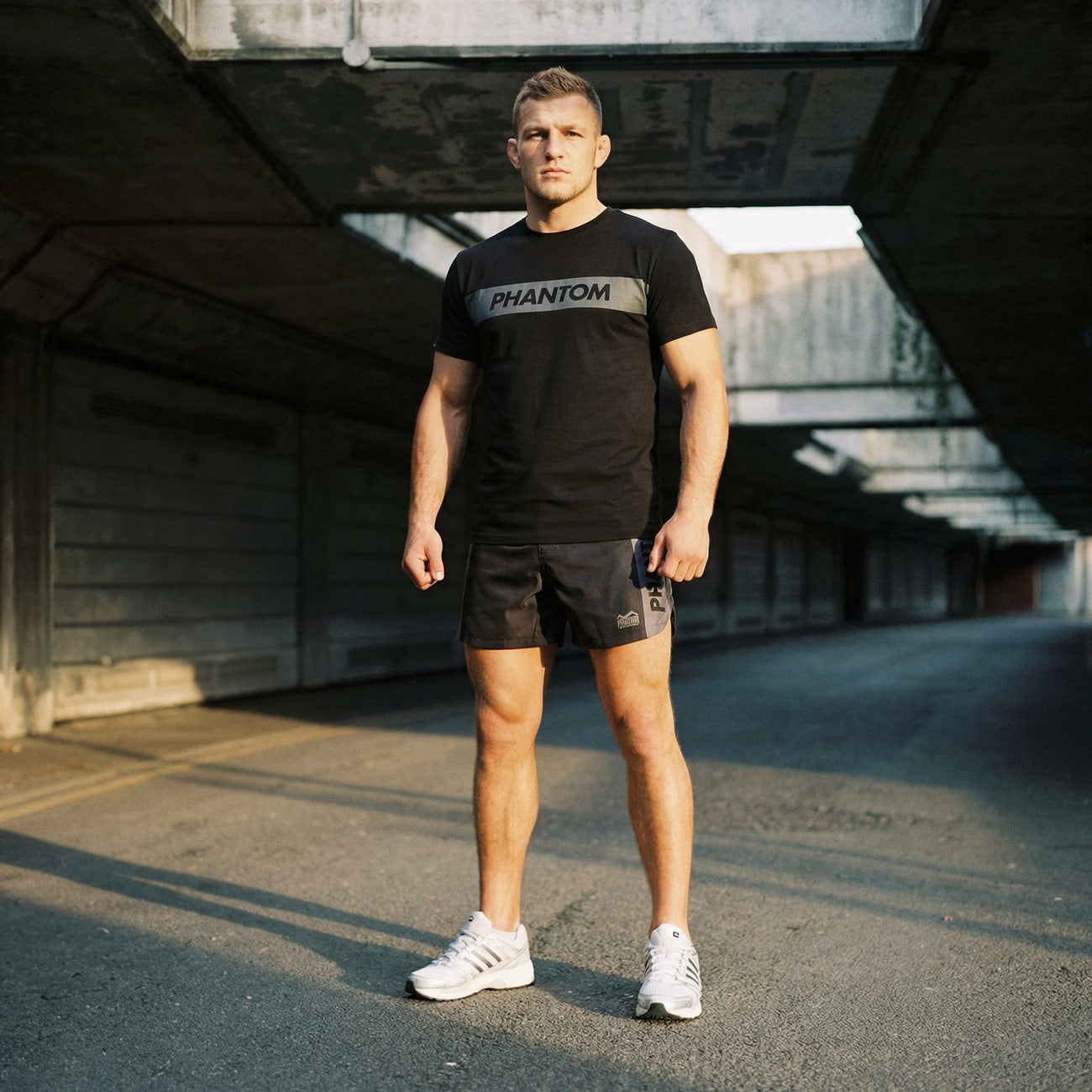 Phantom Athletics T-Shirt Apex - Schwarz/Grau