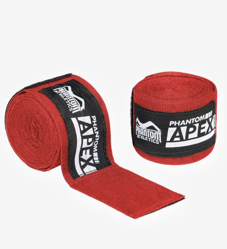 Phantom Athletics Boxbandagen APEX - Rot - The Fight Company Deutschland