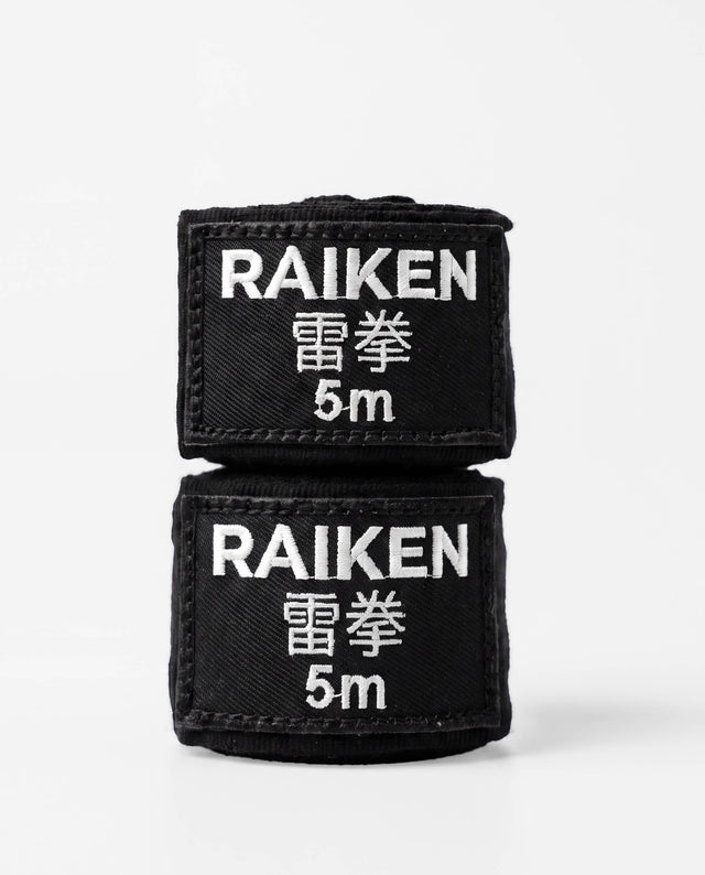 Raiken Boxbandagen KAZE - Schwarz