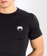 Venum Rashguard Contender Kurze Ärmel - Schwarz/Weiss