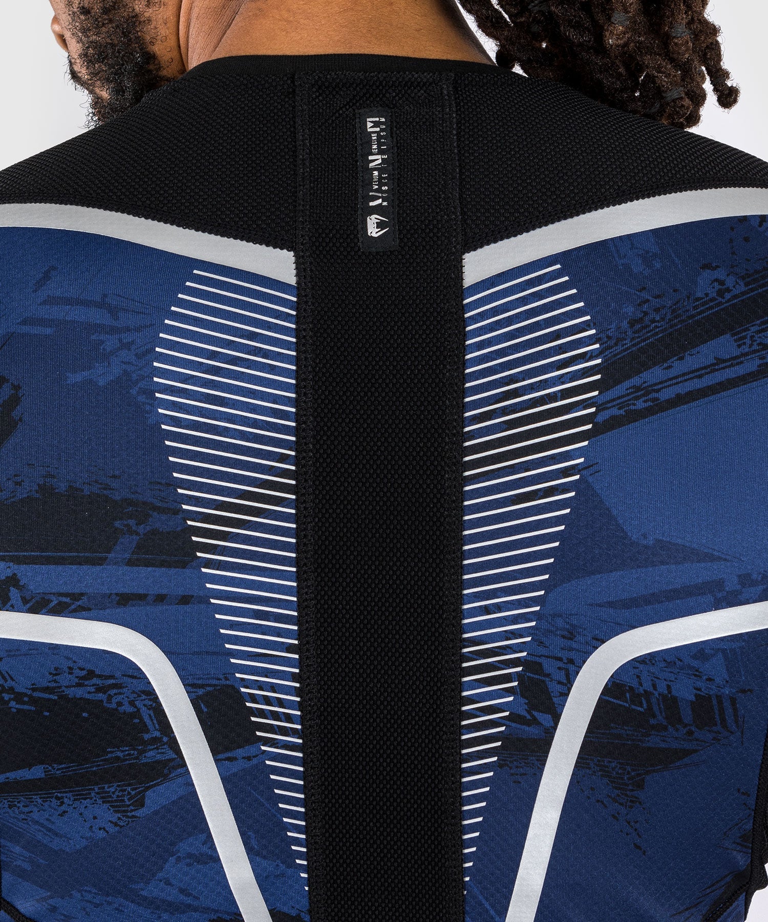 Venum Rashguard Electron 3.0 Lange Ärmel - Blau