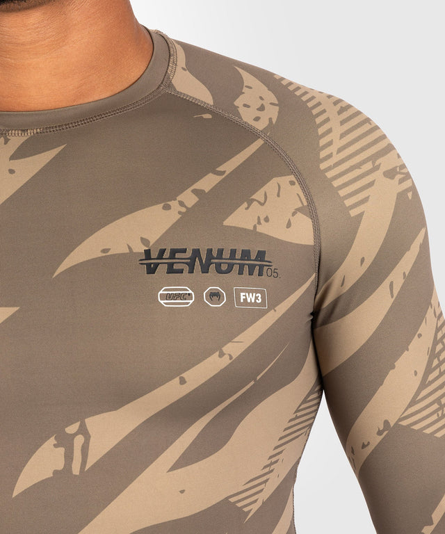 UFC Adrenaline Venum Rashguard Fight Week Performance - Desert Camo