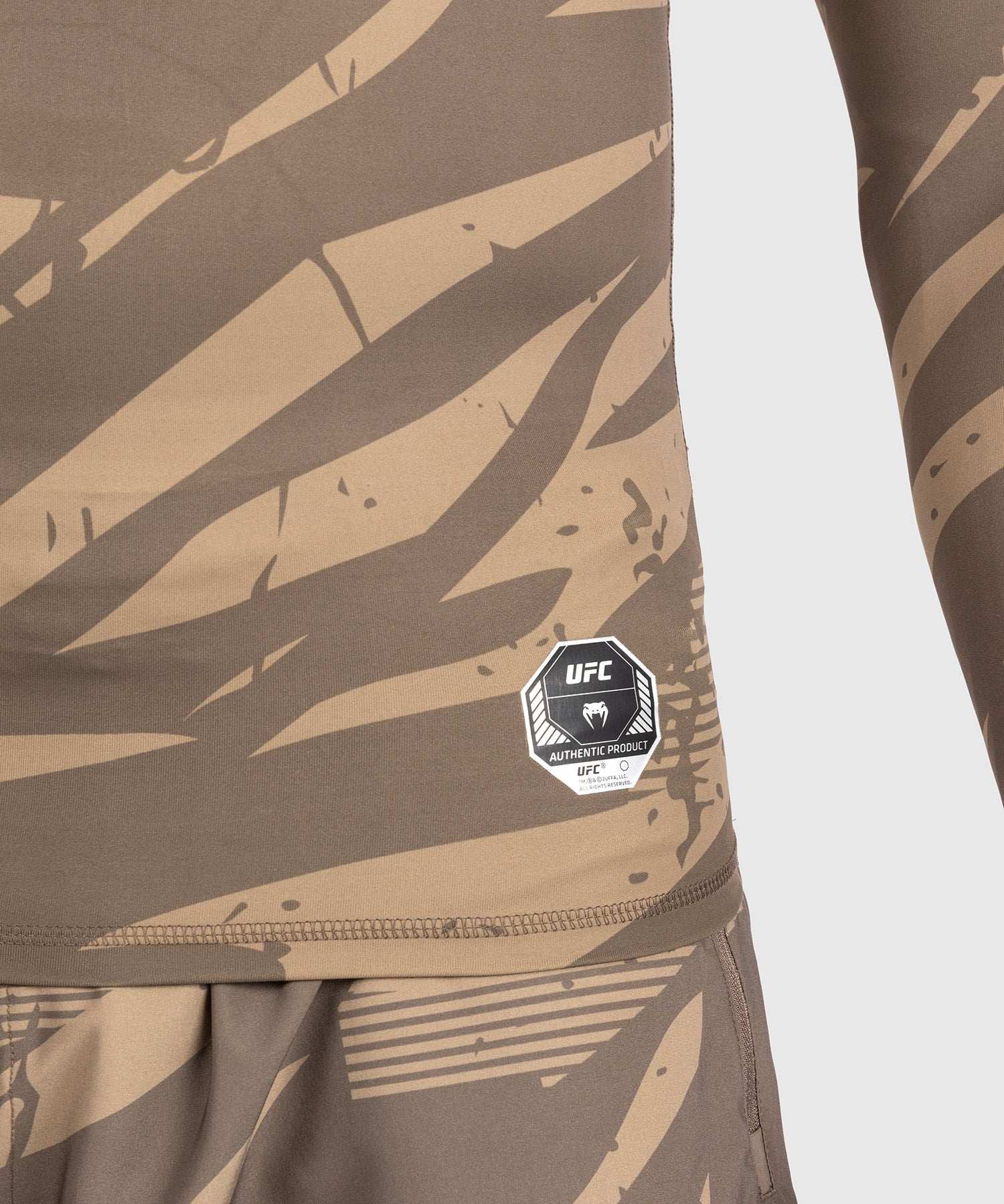 UFC Adrenaline Venum Rashguard Fight Week Performance - Desert Camo