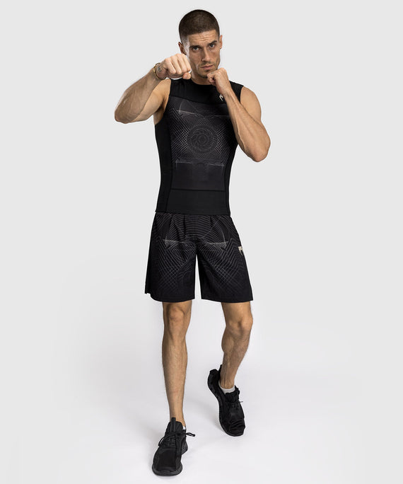 Venum Ärmelloses Rashguard G-Fit Air – Schwarz/Sand