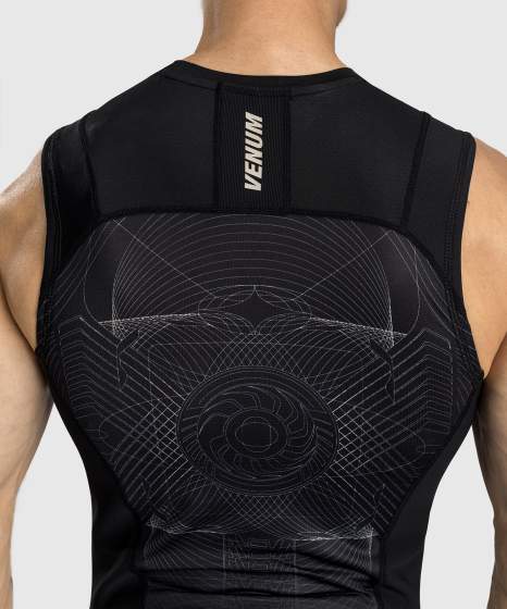 Venum Ärmelloses Rashguard G-Fit Air – Schwarz/Sand