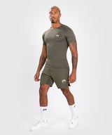 Venum Rashguard Contender Kurze Ärmel - Khaki Grün
