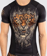 Venum Rashguard Kurze Ärmel Tiger - Schwarz/Orange
