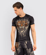 Venum Rashguard Kurze Ärmel Tiger - Schwarz/Orange