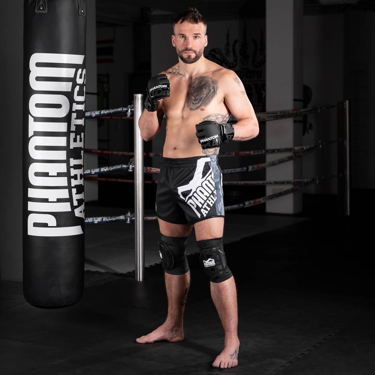 Phantom Athletics Knieschoner APEX Striking - Schwarz