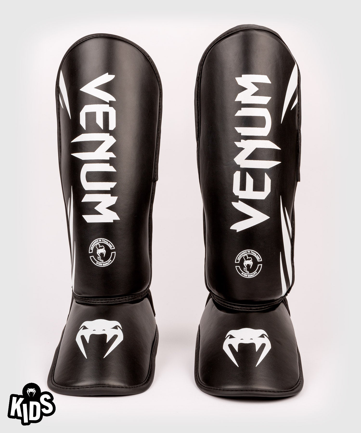 Venum Schienbeinschoner Challenger Kids - Schwarz/Weiss
